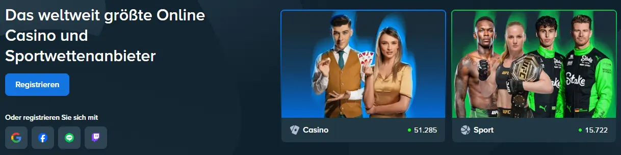 Einführung in STAKE CASINO
