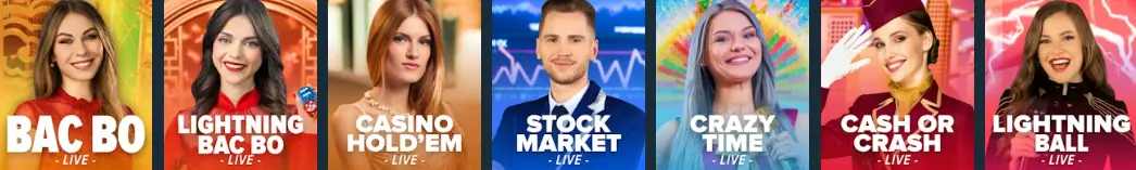 Studios und Anbieter STAKE CASINO