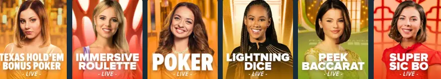 Wettoptionen, Limits und interaktive STAKE CASINO